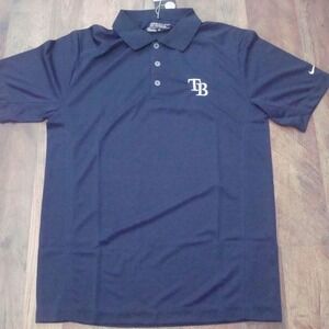 TAMPA BAY RAYS POLO NIKE GOLF MEDIUM SHIRT VINTAGE 00S Y2K W2